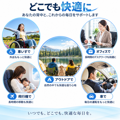 ComfortSeat™ 快適ジェルクッション