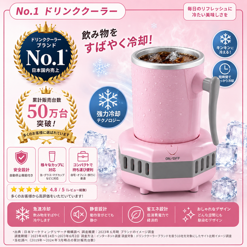 FreshDrink™ 最後まで冷たい一杯